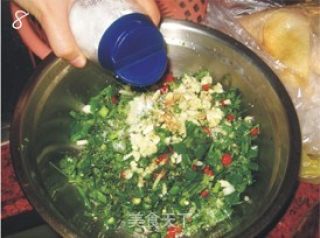 超下饭小菜——辣香菜的做法步骤：3