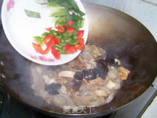 香炒肉皮的做法步骤：2