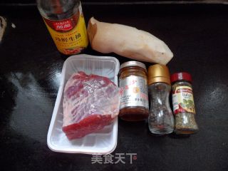 竹爆平安——沙茶牛肉卷的做法步骤：5