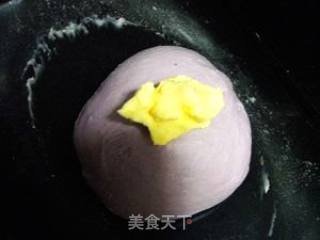 紫甘兰燕麦吐司10的做法步骤：5