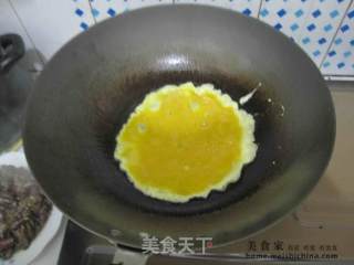 韭黄炒蛋的做法步骤：2