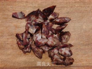 芽菜腊肠饭的做法步骤：5