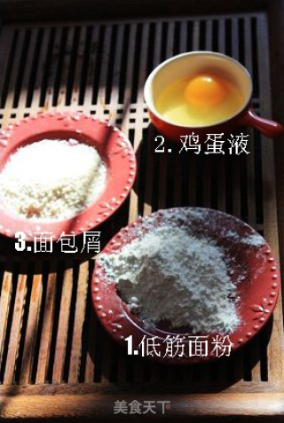 鱿鱼变身记——香酥鱿鱼圈的做法步骤：2
