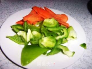 辣子鸡丁炒年糕的做法步骤：4