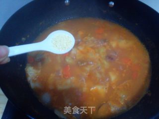 俄式红汤的做法步骤：2
