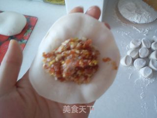 简单的锅贴的做法步骤：2