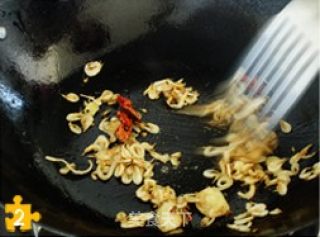 红萝卜炖粉丝的做法步骤：2