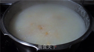 白果腐竹江瑶柱粥的做法步骤：2