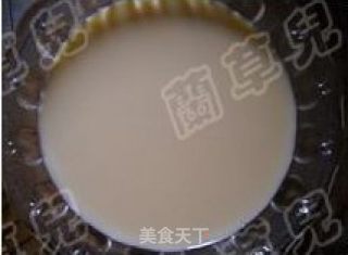 微波牛奶炖蛋的做法步骤：4