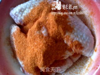 新奥尔良烤翅（微辣）的做法步骤：2