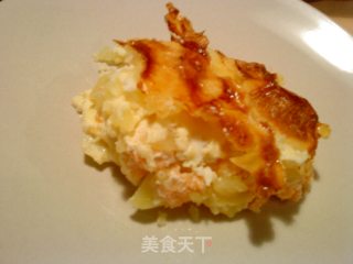 三文鱼布丁的做法步骤：2