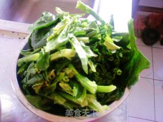 什蔬牛肉柳叶面的做法步骤：2