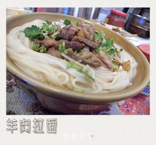 喜气洋洋---羊肉拉面的做法步骤：4