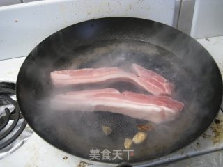 红红火火——青椒回锅肉的做法步骤：4