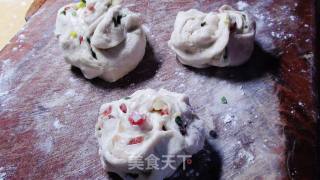 杂粮馒头和香肠花卷的制作的做法步骤：8