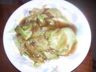 蠔油生菜的做法步骤：2