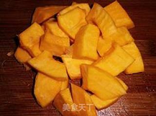 年菜之十三甜甜蜜蜜-----桂花糖水南瓜的做法步骤：3