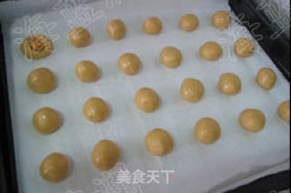 酥香的杏仁花生小饼的做法步骤：3