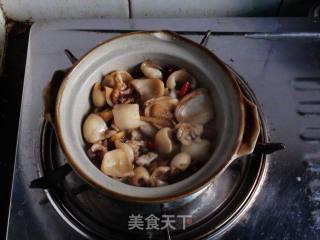 砂锅墨鱼仔的做法步骤：5