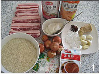 卤肉饭的做法步骤：2
