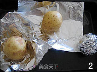 培根烤土豆的做法步骤：2