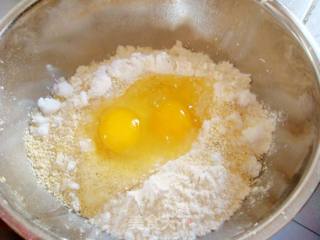 我家私房菜——蛋香脆麻叶的做法步骤：5