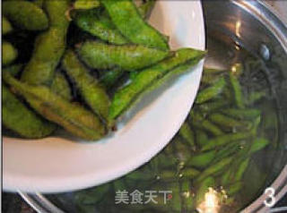 五香毛豆的做法步骤：4