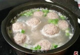 蠔油狮子头的做法步骤：3