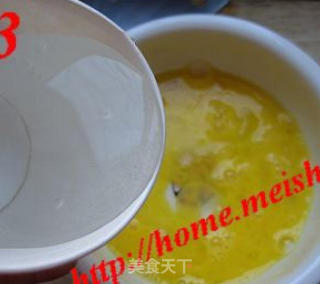 快速营养早餐—蛋羹泡饭的做法步骤：3