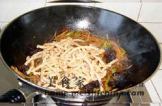 素鱼香肉丝的做法步骤：4