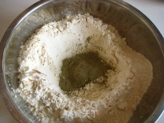 全麦绿茶馒头的做法步骤：5