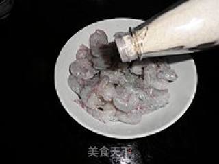 年菜十七超弹性无水的----虾仁炒腰果的做法步骤：3
