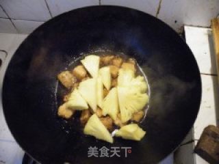 新春愉快---菠萝鱼块的做法步骤：3