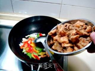 私家小炒“炸烹鳜鱼球”的做法步骤：5