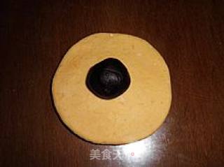 年菜之二十大丰收----小南瓜豆沙包的做法步骤：3