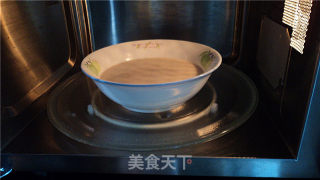 微波炉版~牛奶麦片的做法步骤：2