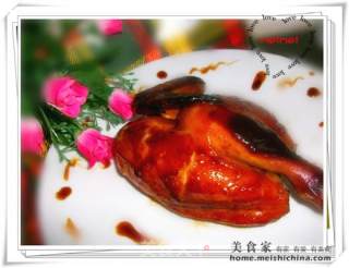超级简易的情人节浪漫史晚餐@@烤鸡的做法步骤：6