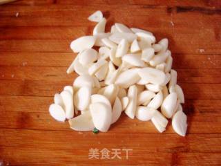 我家拿手菜——蒜爆羊肉的做法步骤：3