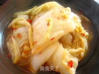 湘菜馆里都有的---剁椒大白菜的做法步骤：2
