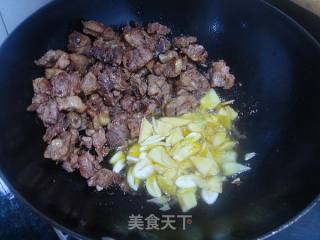 尖椒爆鸭块的做法步骤：4