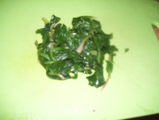 炒菠菜的做法步骤：3