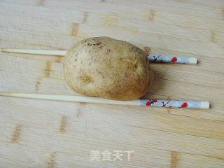 爱の旋律：风琴烤薯的做法步骤：2