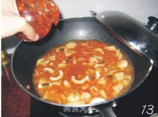 茄汁鱼丸意粉的做法步骤：3