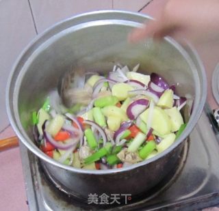 珍珍-咖喱饭的做法步骤：2