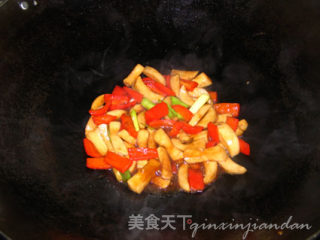 蚝油鲍菇扒豆腐的做法步骤：3