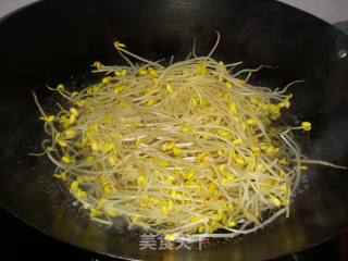 清炒黄豆芽的做法步骤：2