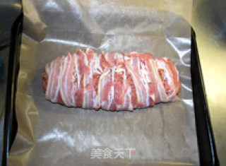 牛肉糜培根卷的做法步骤：2