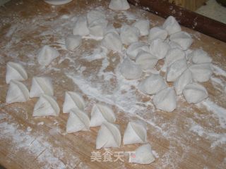 新手上双馅饺子喽！的做法步骤：2