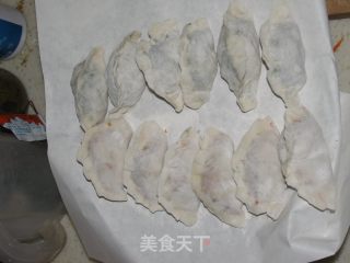 新手上双馅饺子喽！的做法步骤：2