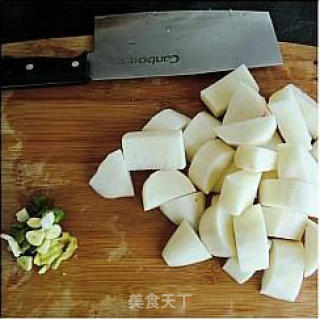 鲍汁萝卜的做法步骤：2